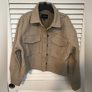 Fall beige coat size small